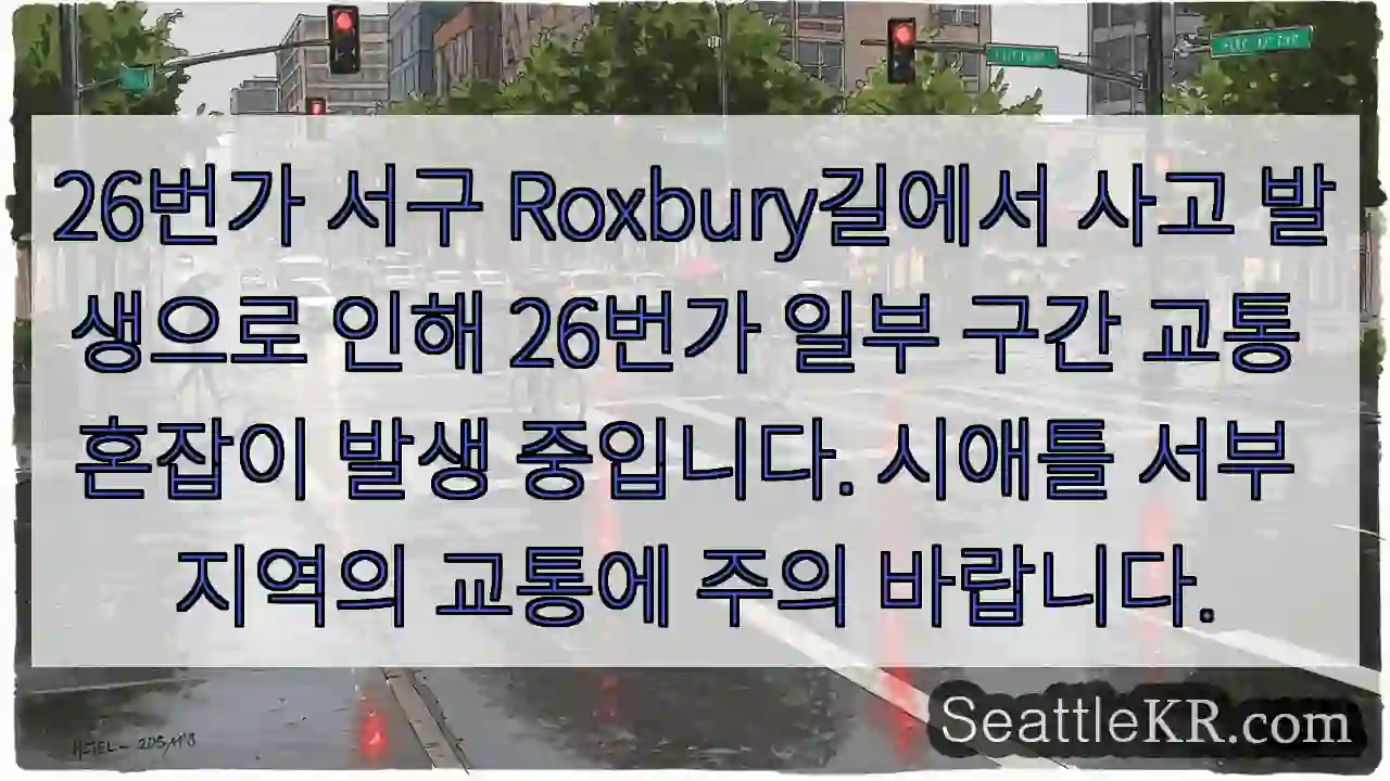 26번가 혼잡이요!