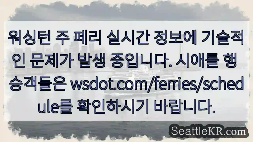 페리 정보 오류 중... 확인 필요