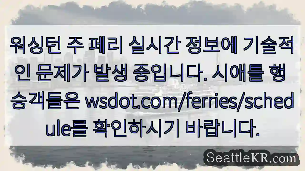 페리 정보 오류 중... 확인 필요