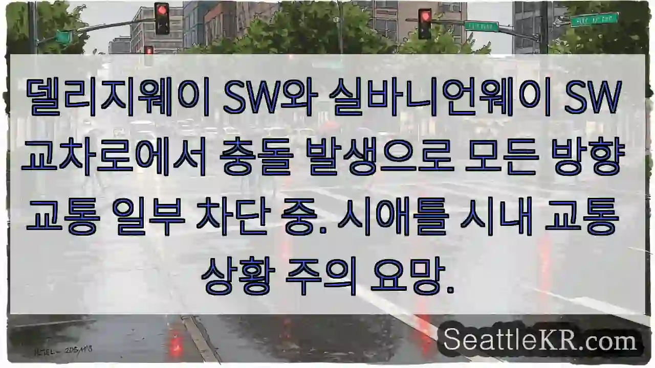 충돌! 교통 통제 중