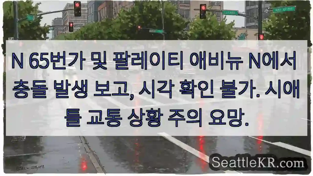 충돌! 65번가 & 팔레이티 애비뉴 N 주의