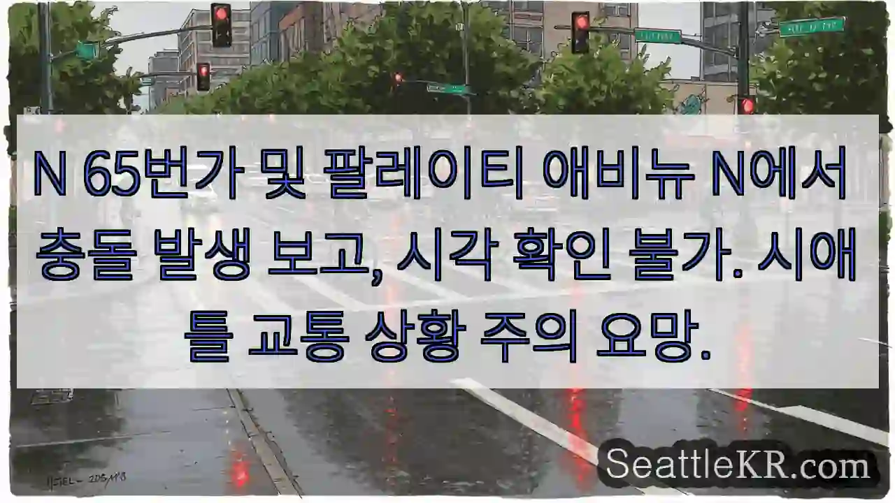 충돌! 65번가 & 팔레이티 애비뉴 N 주의