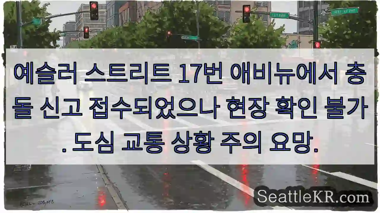 예슬러 17 충돌 주의!