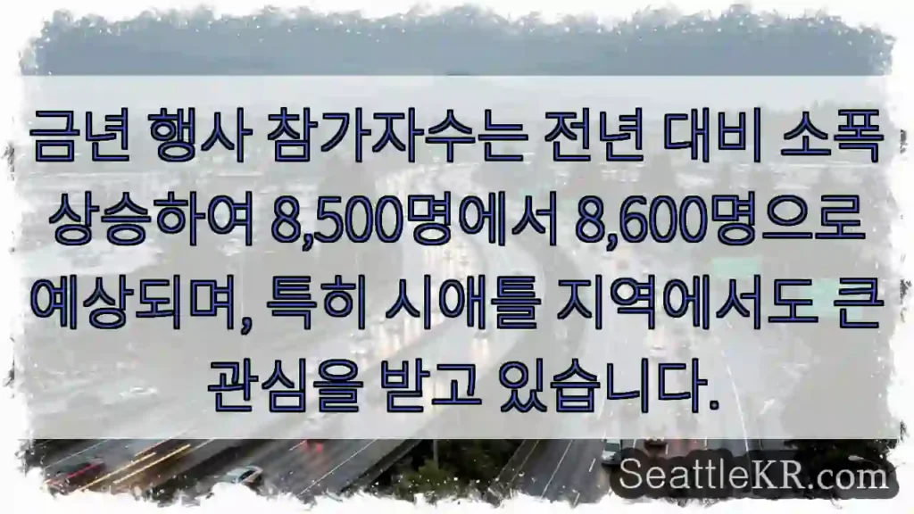 참가자 소폭 증가