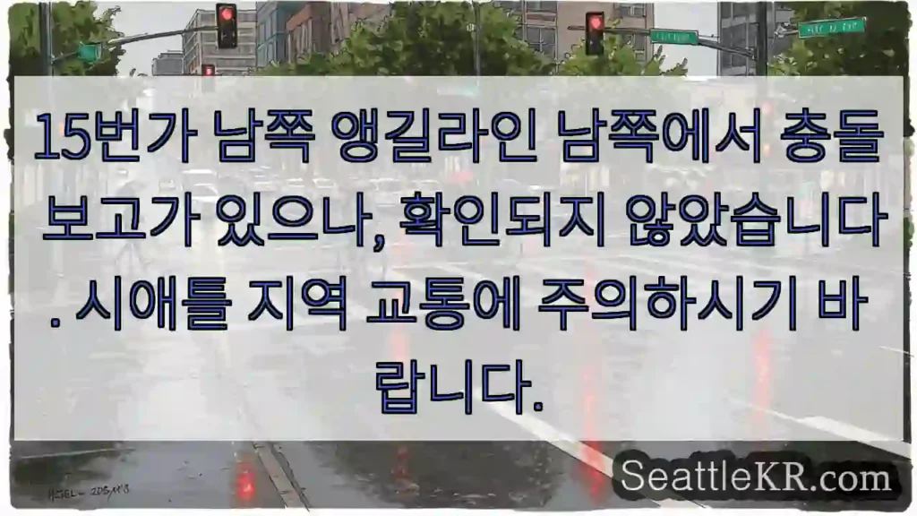 충돌 확인 중! 주의 필요