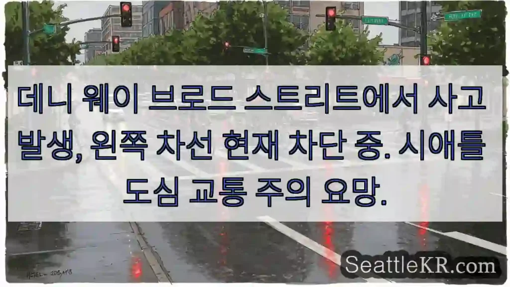 데니 웨이 차단 중! 주의!