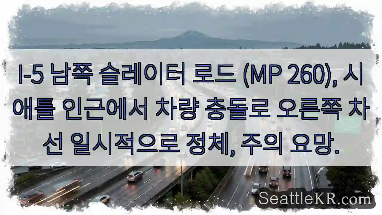 이구원! 5번 고속도로 사고