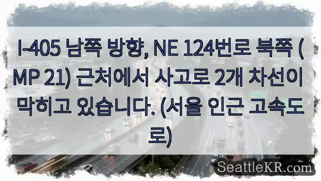 사고! 2차선 막힘 (MP 21)