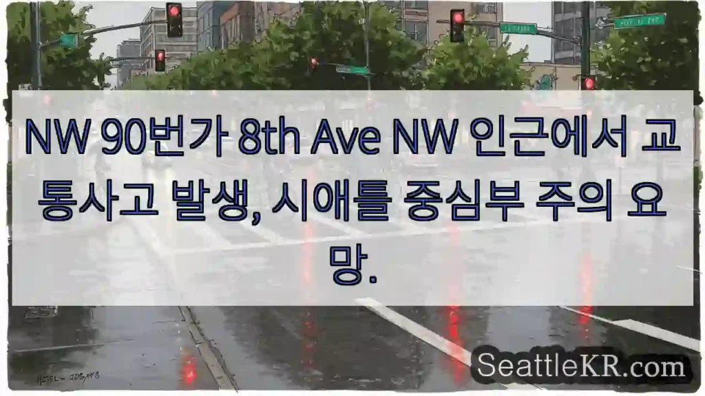 사고! NW 8th Ave 주의