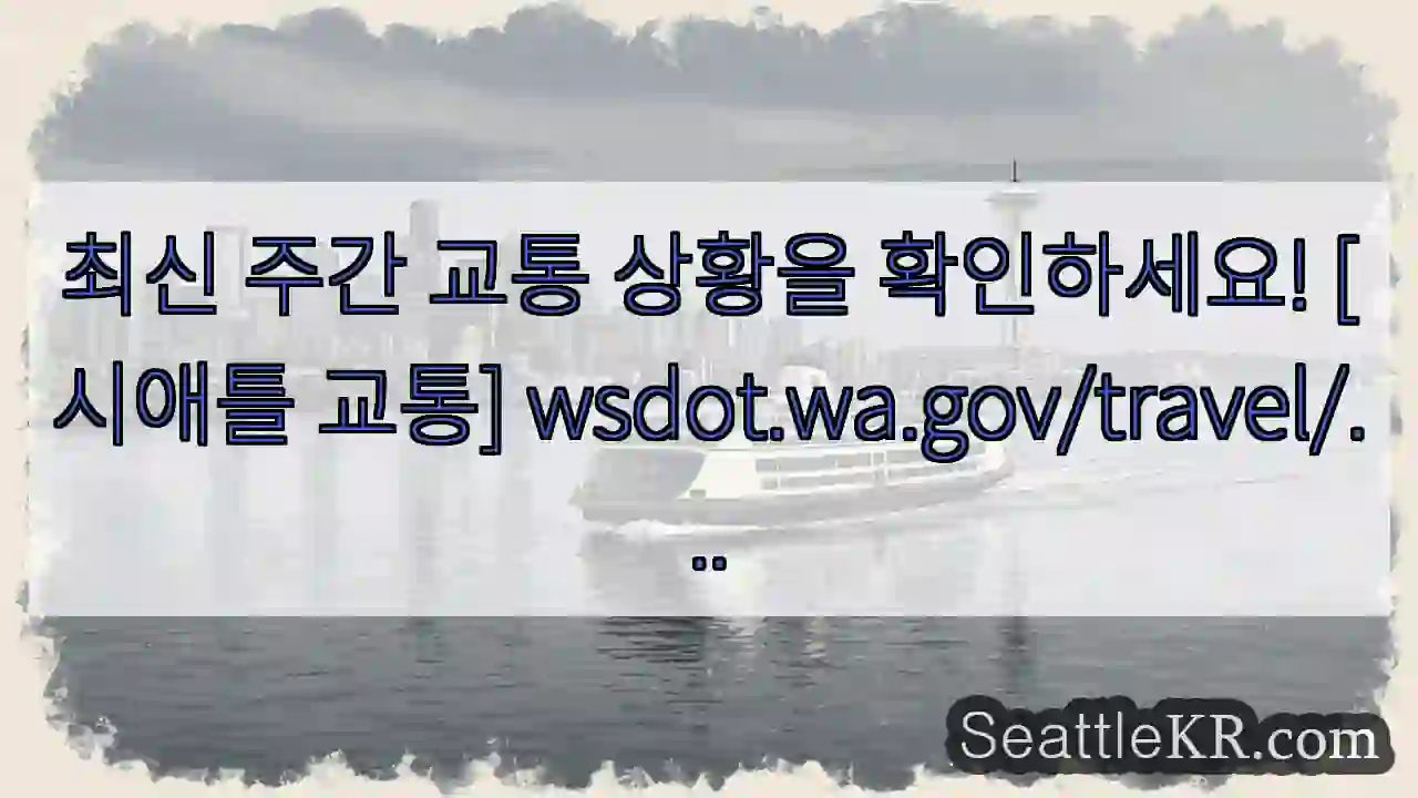 교통 실시간 확인!