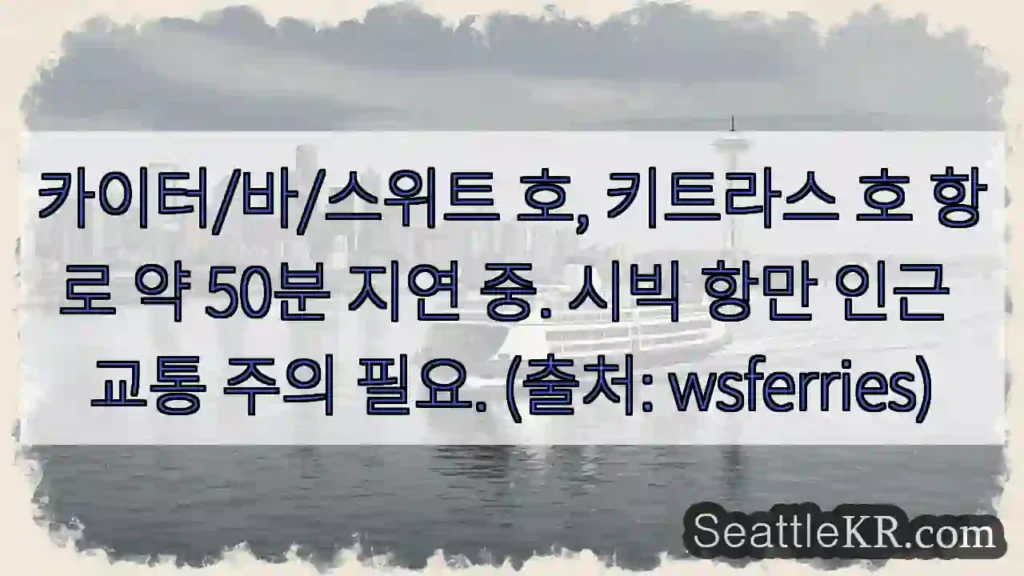 카이터 지연! 시빅항 주의