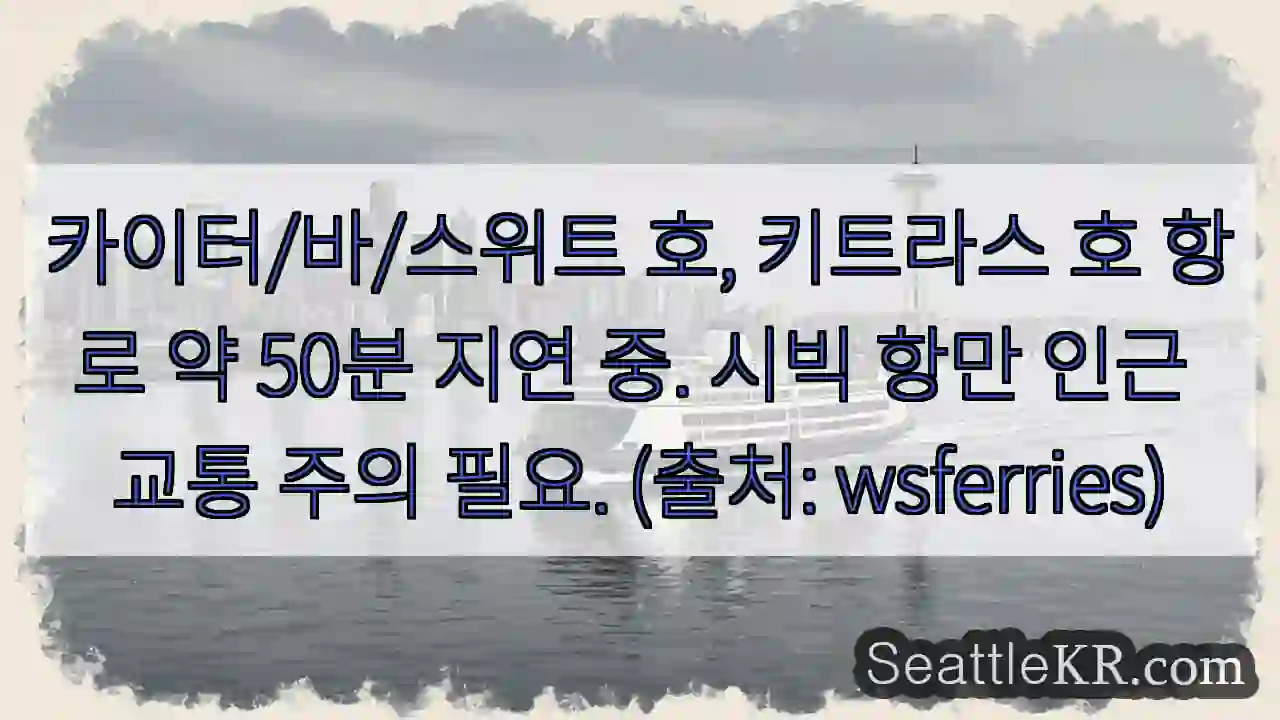 카이터 지연! 시빅항 주의