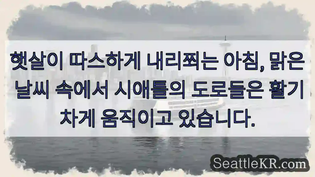 햇살이 따스하게! 시애틀 활기