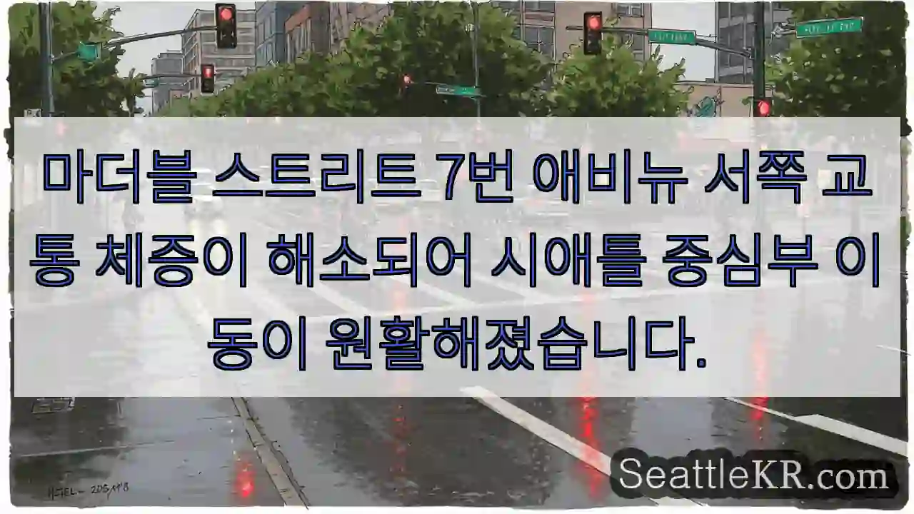 교통 체증 해소!