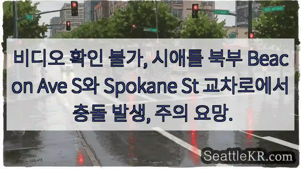 충돌 발생! 주의 필요