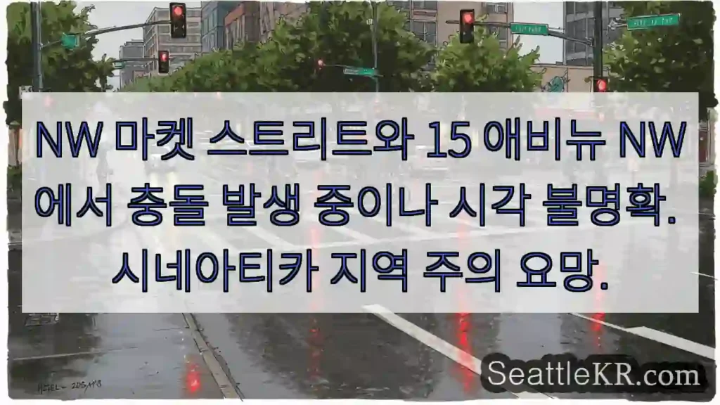 충돌 발생, NW 지역 주의!