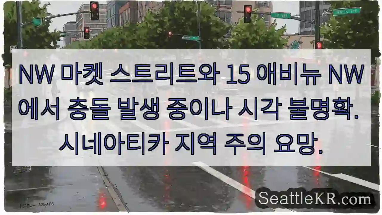 충돌 발생, NW 지역 주의!