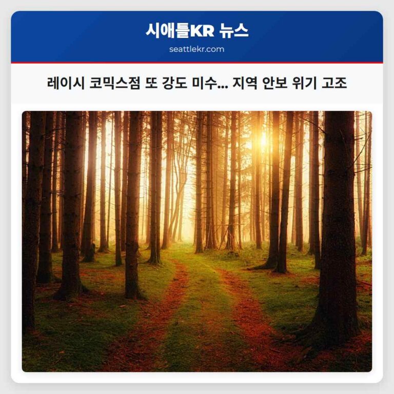 레이시 코믹스점 또다시 강도 미수 발생… 지역 우려 증폭