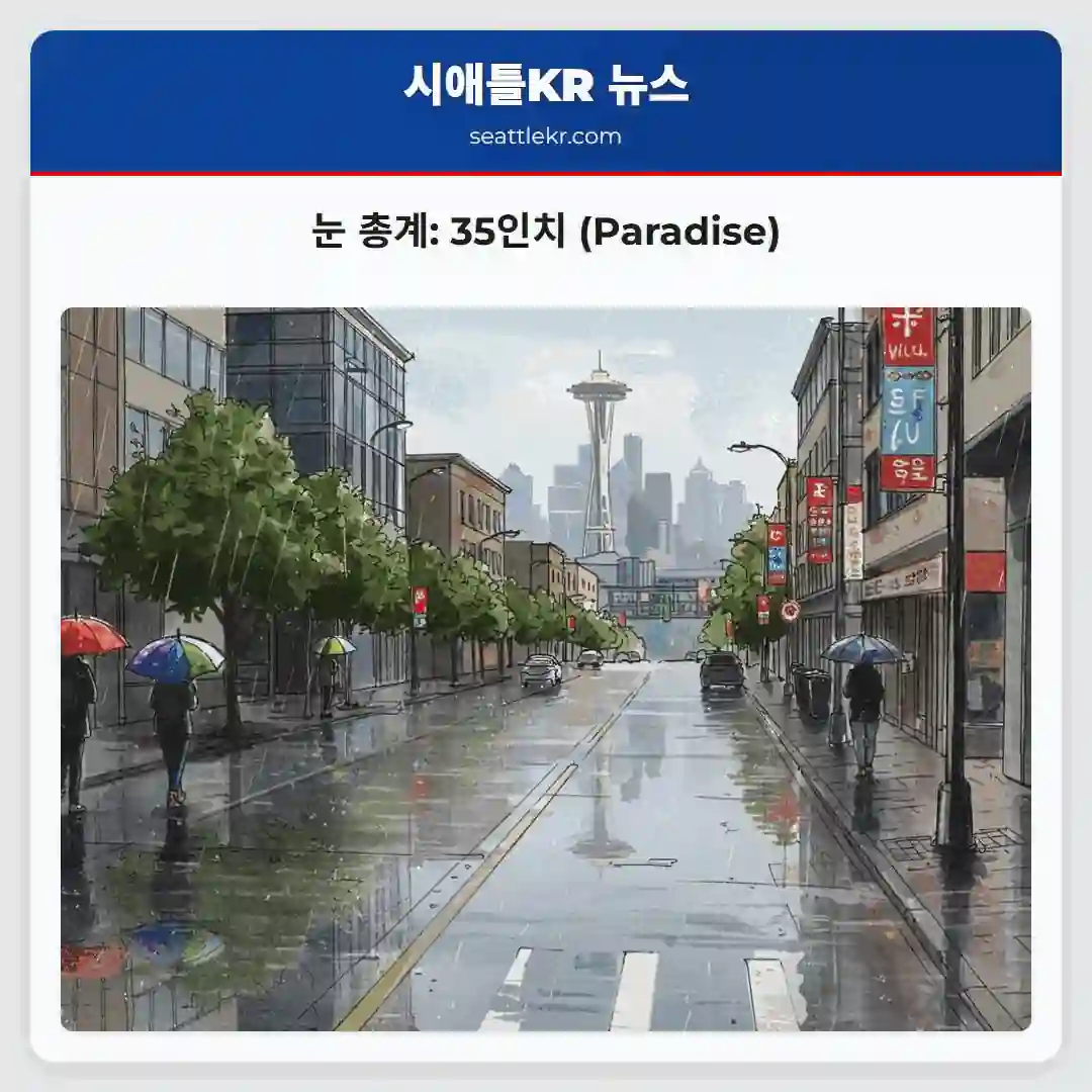 눈 총계: 35인치 (Paradise)