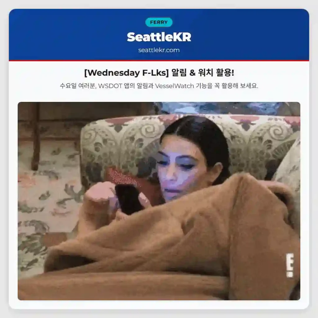 [Wednesday F-Lks] 알림 & 워치 활용!