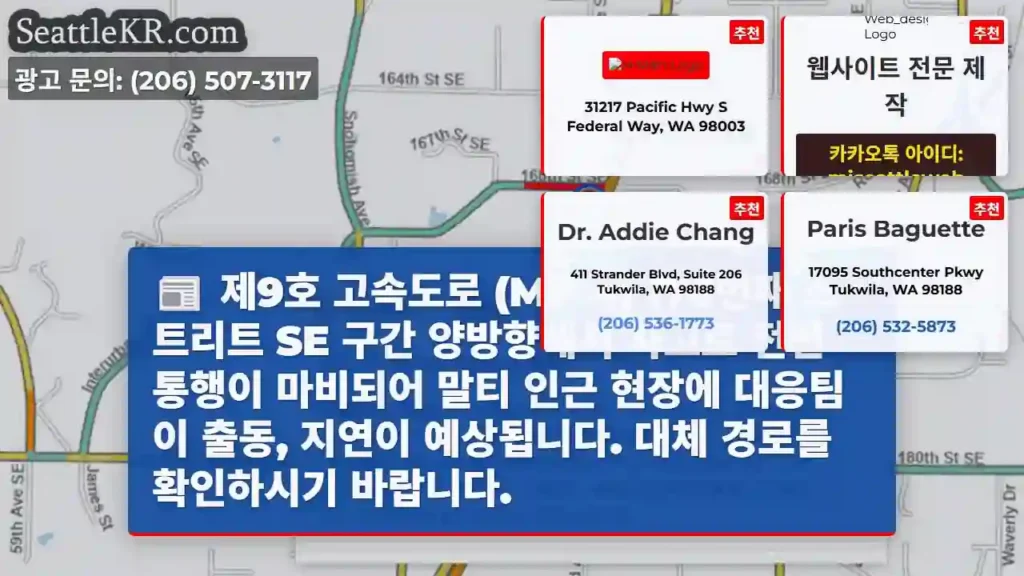 고속도로 사고! 대체 경로 확인