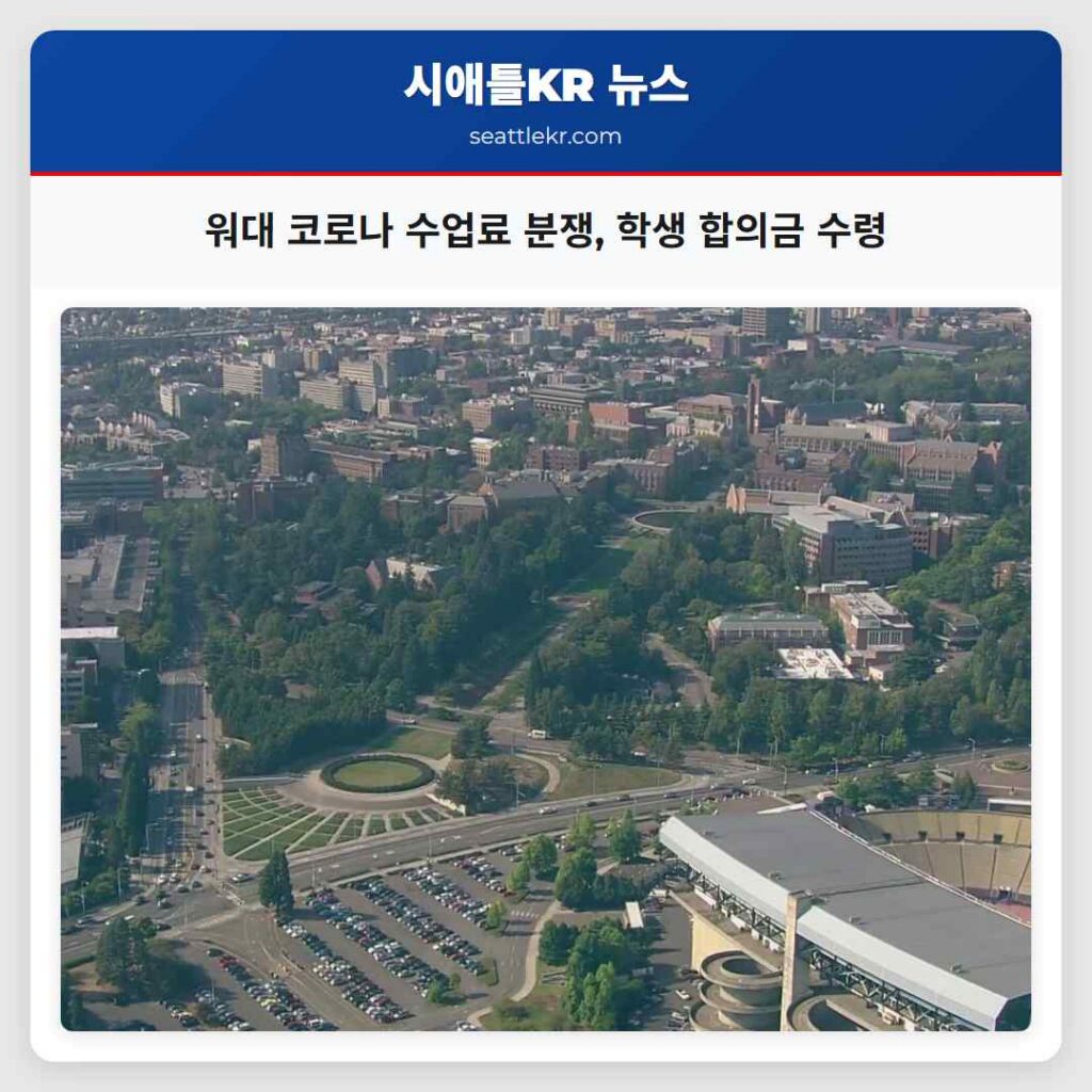 워대 코로나 수업료 분쟁, 학생 합의금 수령