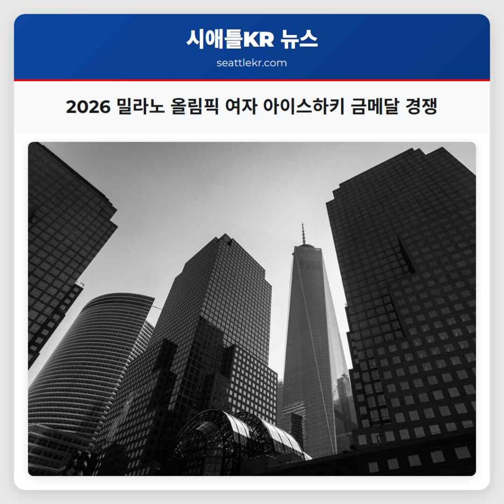2026 밀라노 올림픽 여자 아이스하키 금메달 경쟁