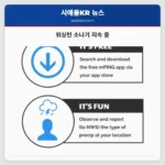 워싱턴 소나기 지속 중