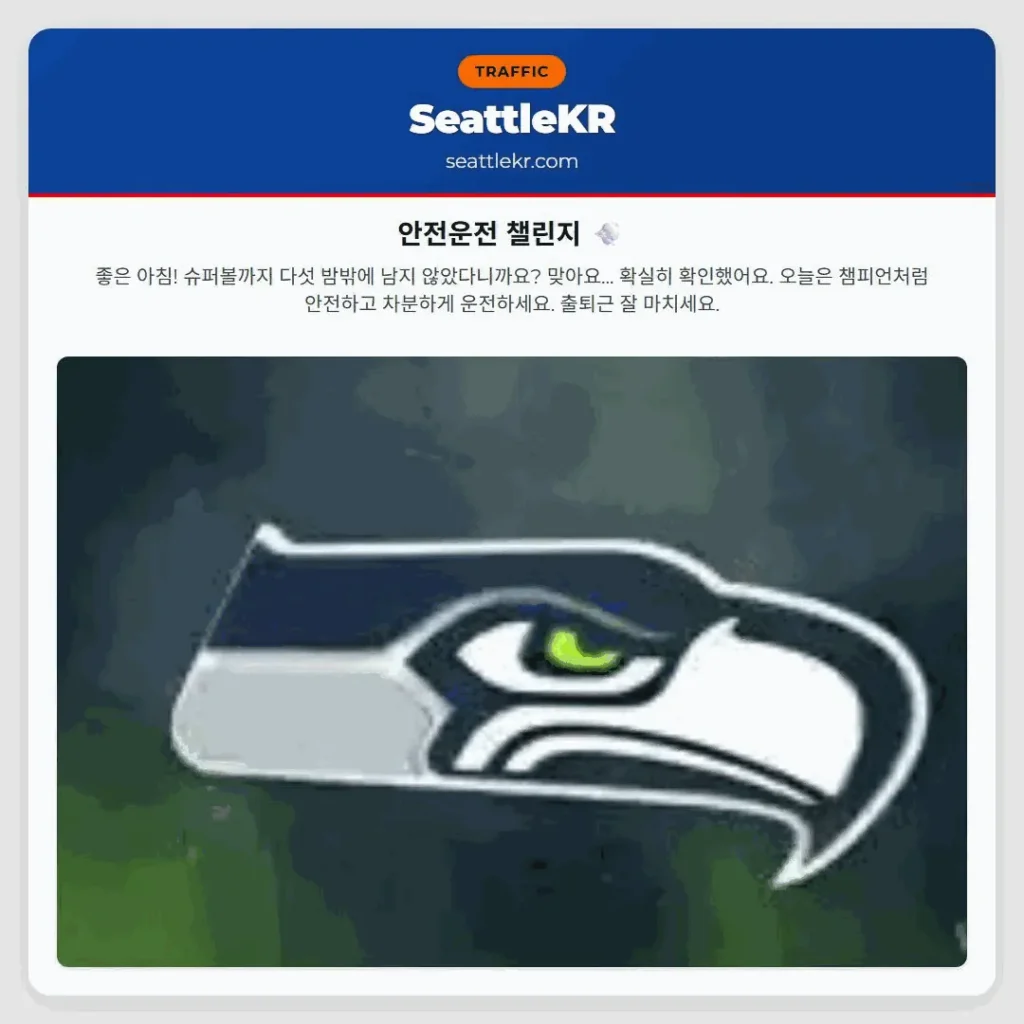 안전운전 챌린지 💨