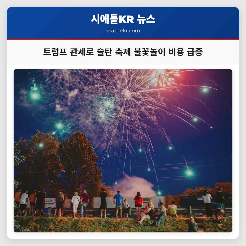 트럼프 관세로 술탄 축제 불꽃놀이 비용 급증
