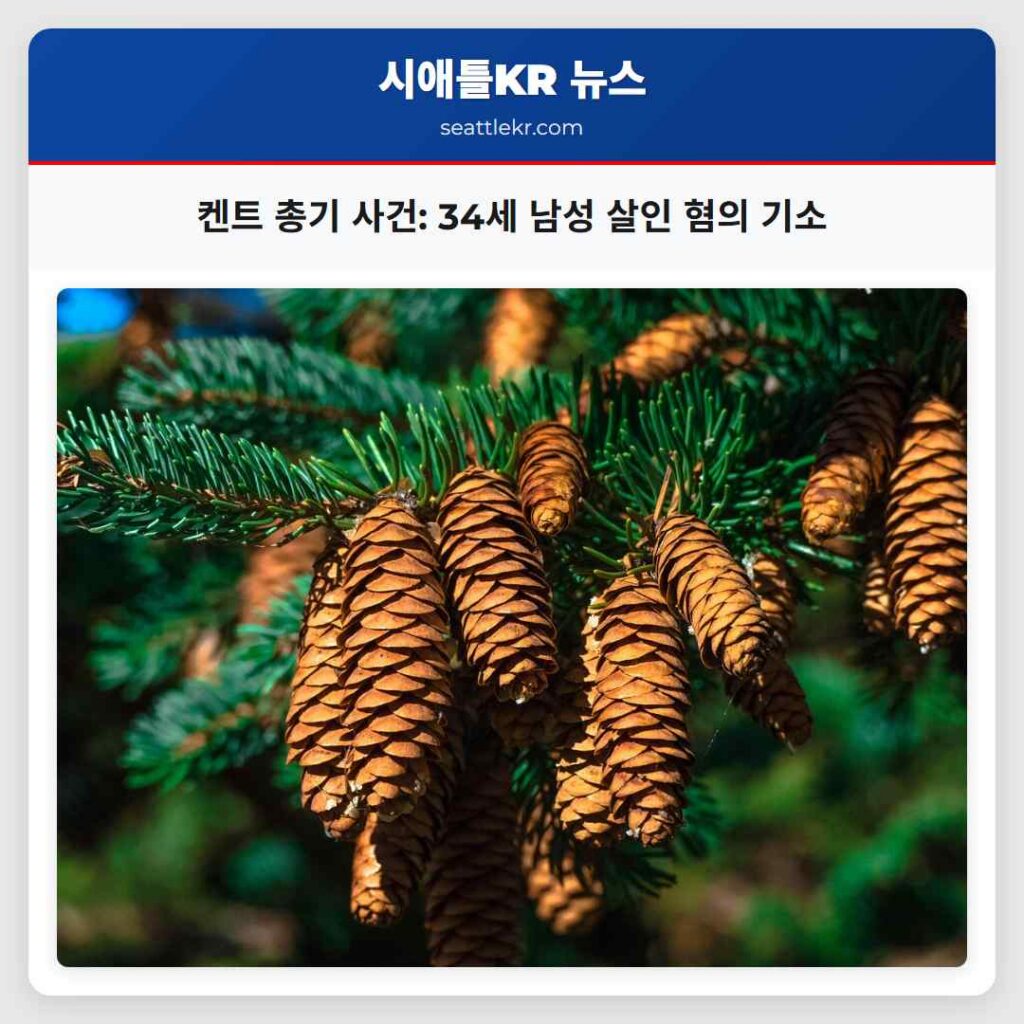 켄트 총기 사건: 34세 남성 살인 혐의 기소