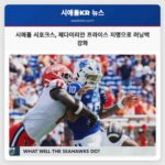 시애틀 시호크스 제다이리안 프라이스 지명으로 러닝백 강화
