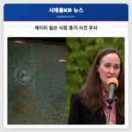 케이티 윌슨 시장 총기 사건 무사