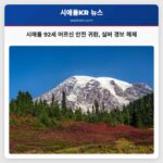 시애틀 92세 어르신 안전 귀환 실버 경보 해제