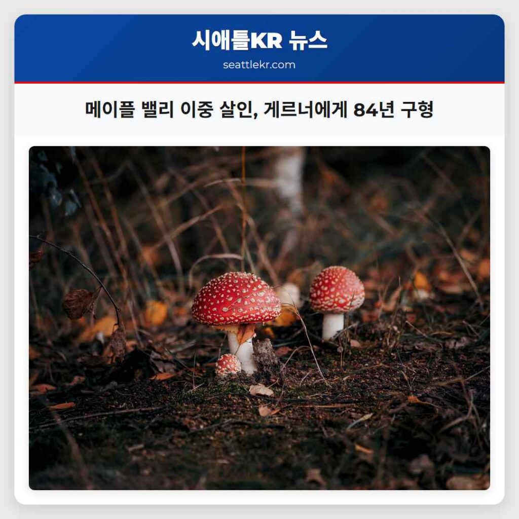 메이플 밸리 이중 살인, 게르너에게 84년 구형