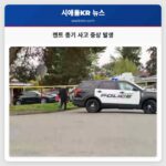 켄트 총기 사고 중상 발생