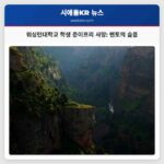 워싱턴대학교 학생 준이프리 사망 멘토의 슬픔