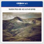 워싱턴대 학생 사망 사건 CCTV로 밝혀짐