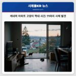 케네윅 아파트 고양이 학대 사건 71마리 사체 발견