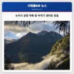 뉴어크 공항 착륙 중 여객기 경미한 충돌