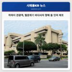 하와이 관광객 멸종위기 바다사자 향해 돌 던져 체포