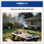 추념의 날 여름 시작과 추모의 조화