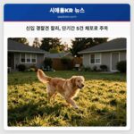 신입 경찰견 찰리 단기간 5건 체포로 주목