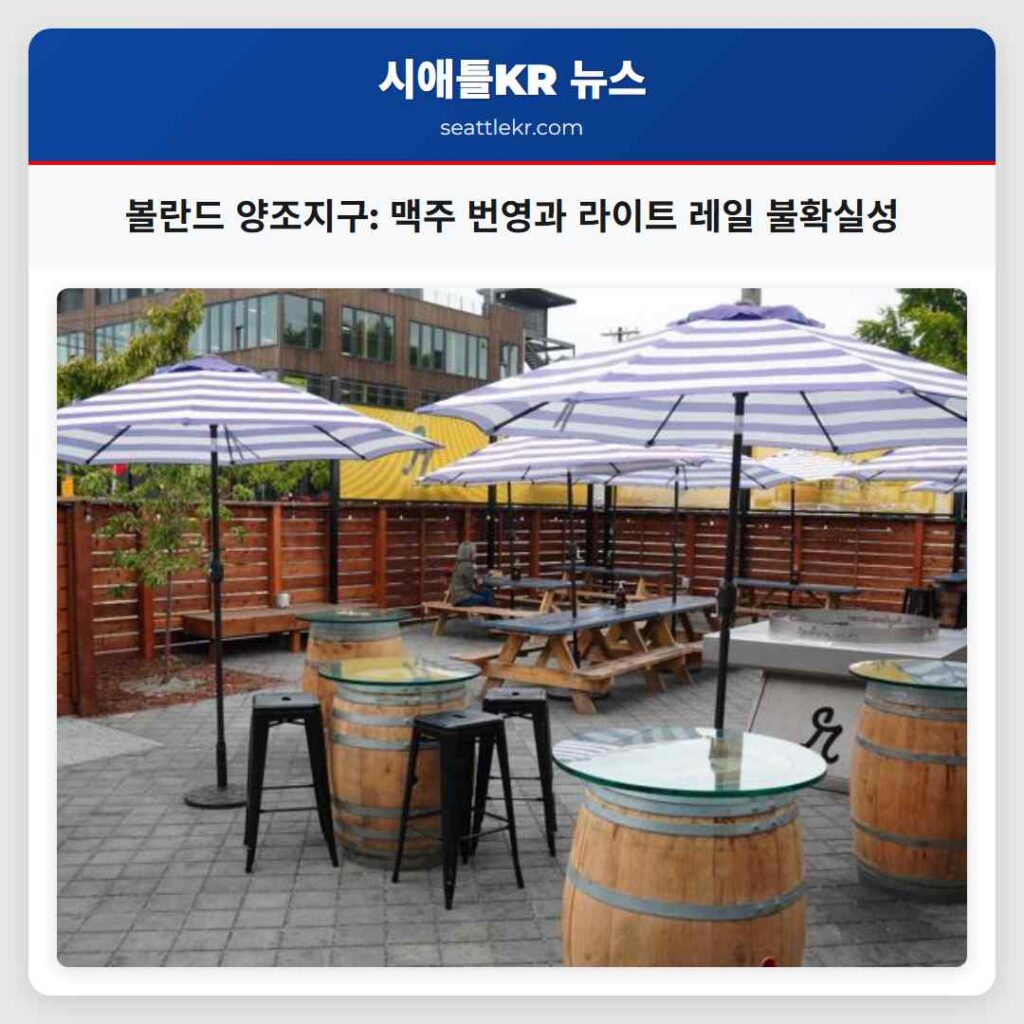 볼란드 양조지구: 맥주 번영과 라이트 레일 불확실성