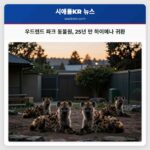 우드랜드 파크 동물원 25년 만 하이에나 귀환