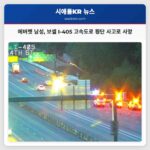 에버렛 남성 보셀 I-405 고속도로 횡단 사고로 사망