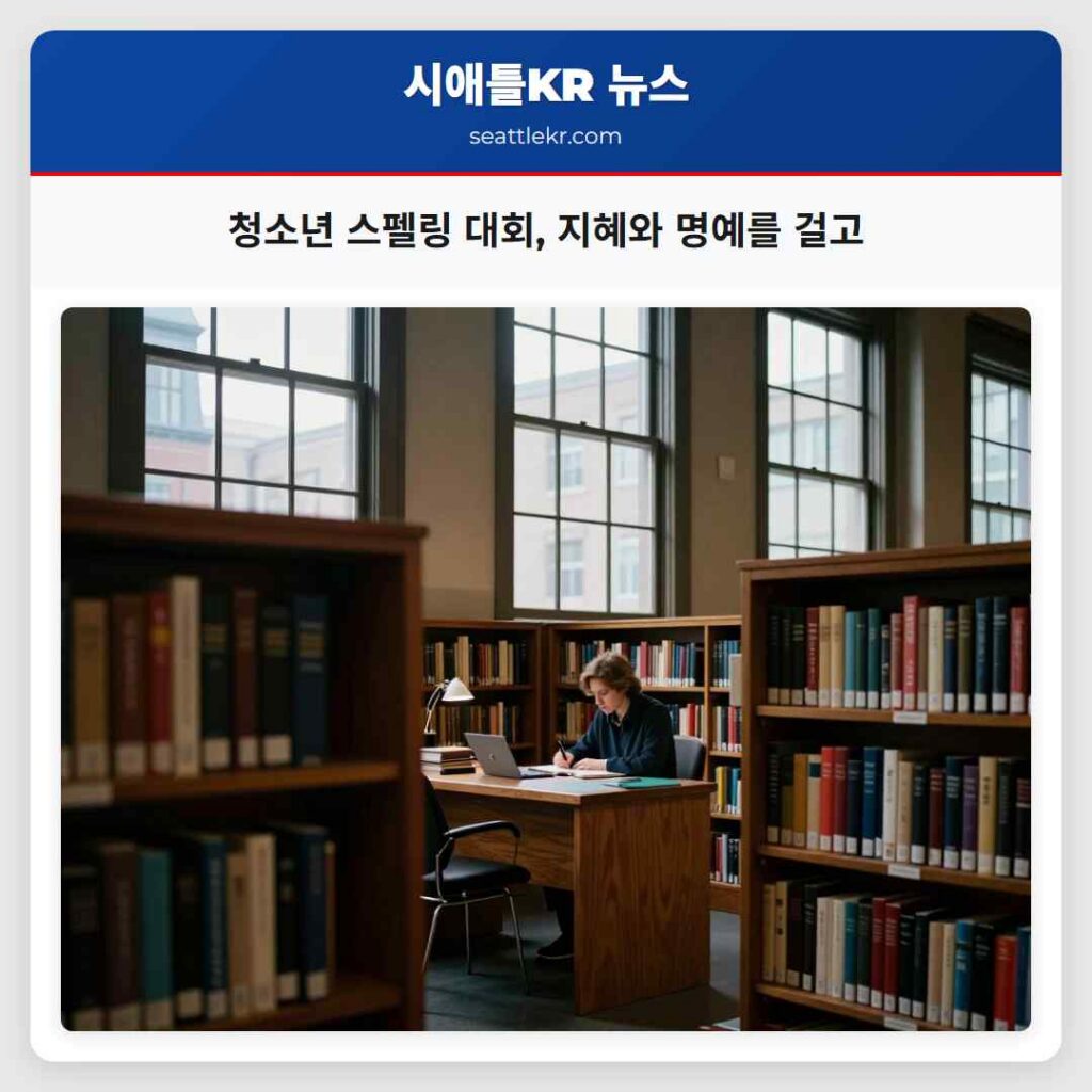 청소년 스펠링 대회, 지혜와 명예를 걸고
