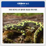 외래 개구리 소지 혐의로 워싱턴 주민 체포