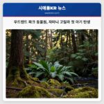 우드랜드 파크 동물원 자마니 고릴라 첫 아기 탄생