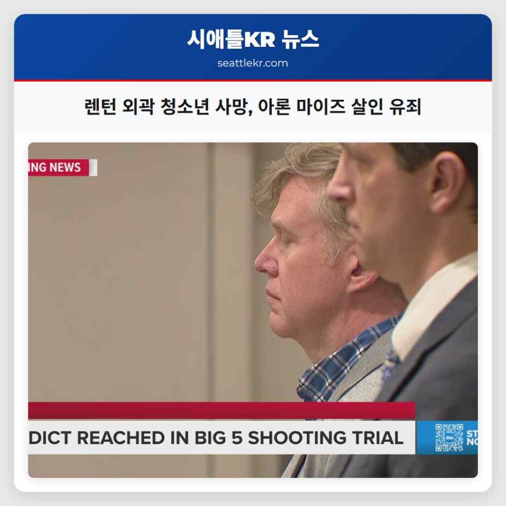 렌턴 외곽 청소년 사망, 아론 마이즈 살인 유죄